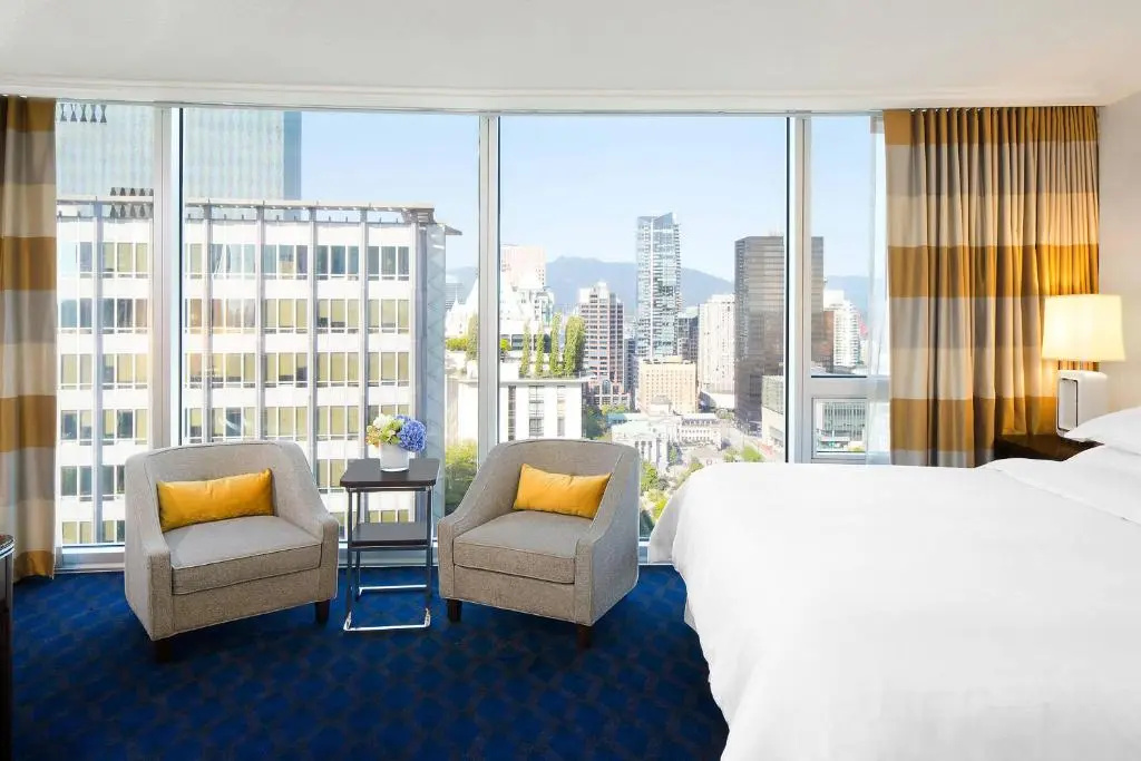Sheraton Vancouver Wall Centre - Chambres