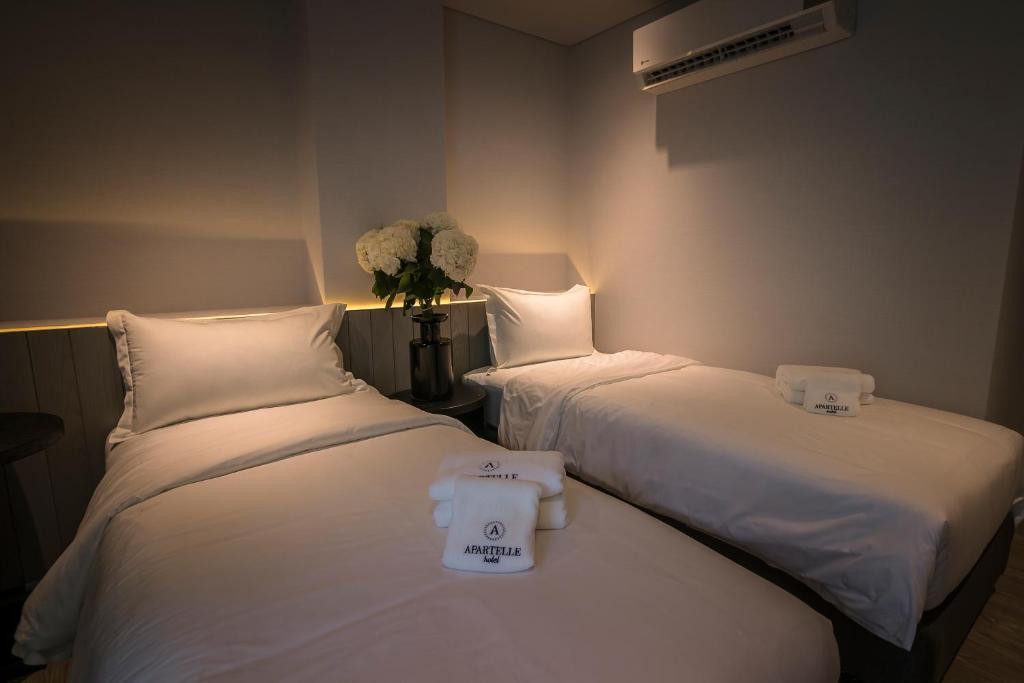 Двухместный номер Premium 2 отдельные кровати в Apartelle Jatujak Hotel