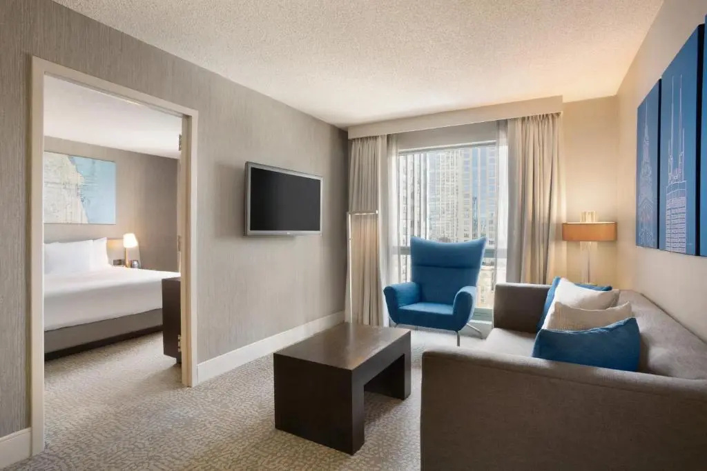 Hilton Chicago/Magnificent Mile Suites - Chambres