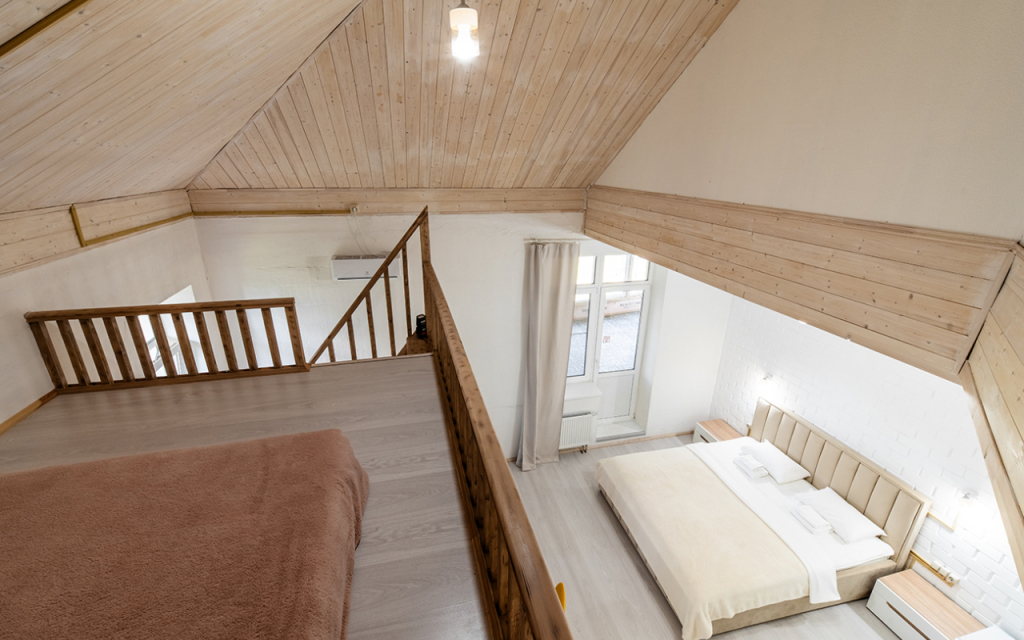 Номер (Building 3) Комфорт Дуплекс в Ателика Улиткино
