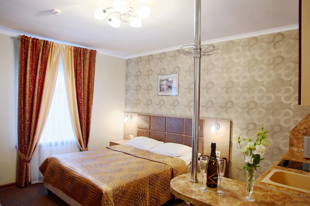 Tsentr Hotel Room Type - Comfort with Kitchen Double room full double bed