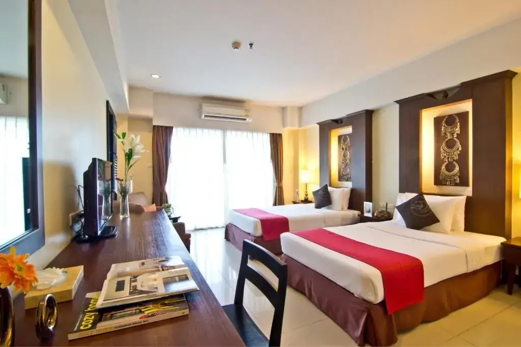 Golden Sea Pattaya Hotel - Chambres