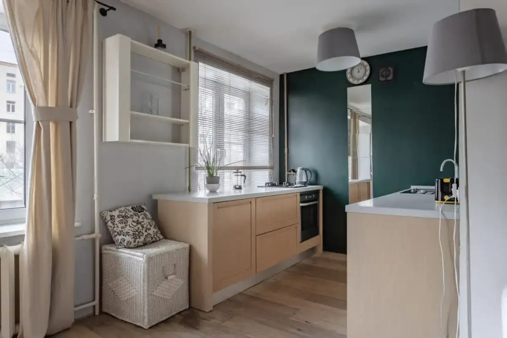Апартаменты Flat Inn рядом с Патриаршими прудами во Вспольном переулке — фото