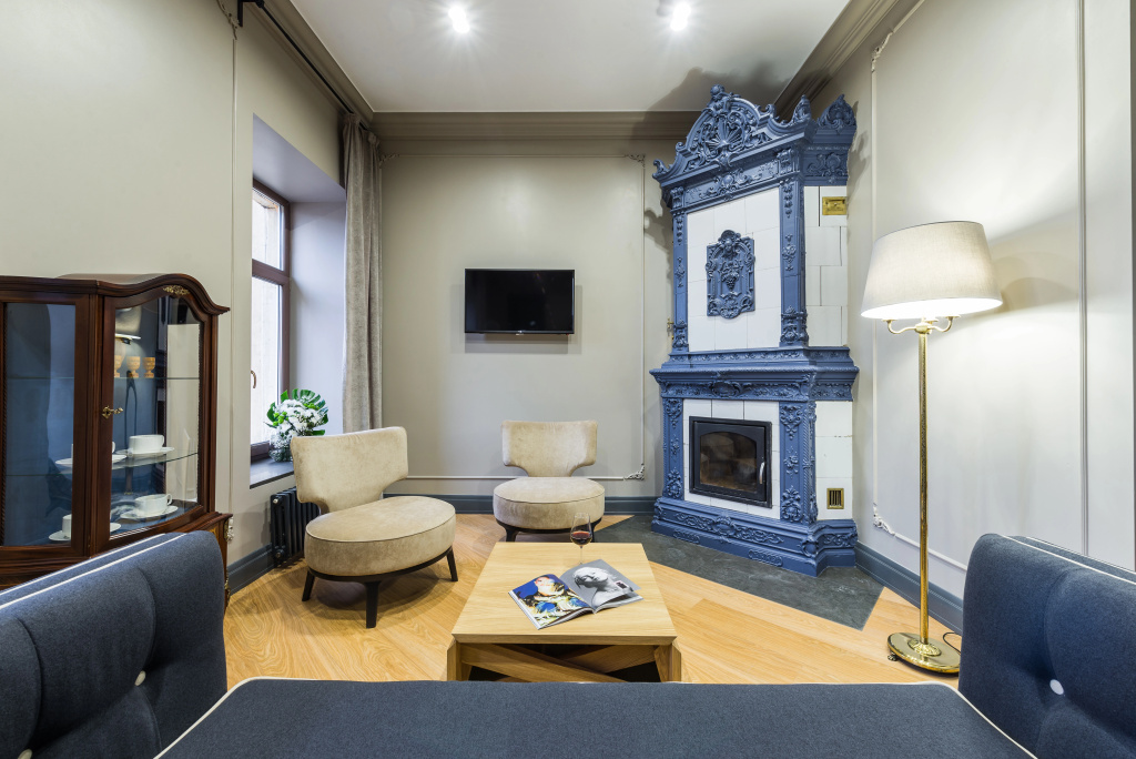 Апартаменты D apartments с 1-ой спальней и исторической печью 7 — фото