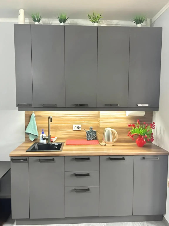 Квартира Уютная просторная Евродвушка с видом на гору - фото 13