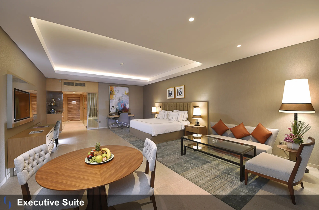 Executive Double Suite, king size bed, full double bed room photo 1