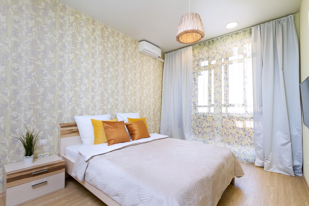 Апартаменты Andora apart | Видовая 2к Квартира в центре на 23 этаже в ЖК Державинский квартал — фото