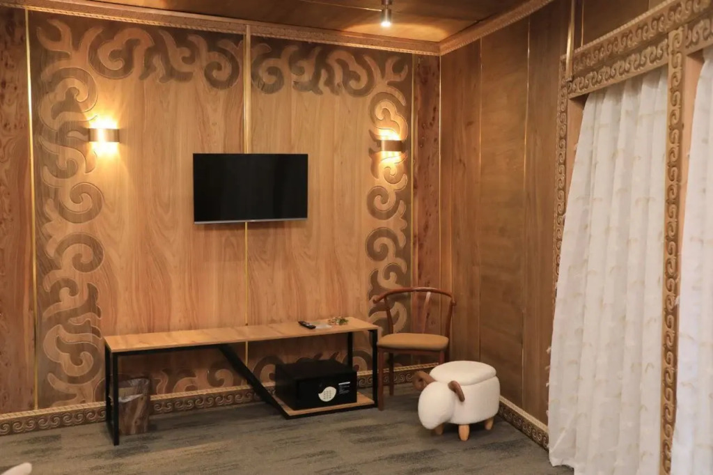 Двухместный номер Standard с видом на город 2 отдельные кровати в Отель My Hotel Karakol