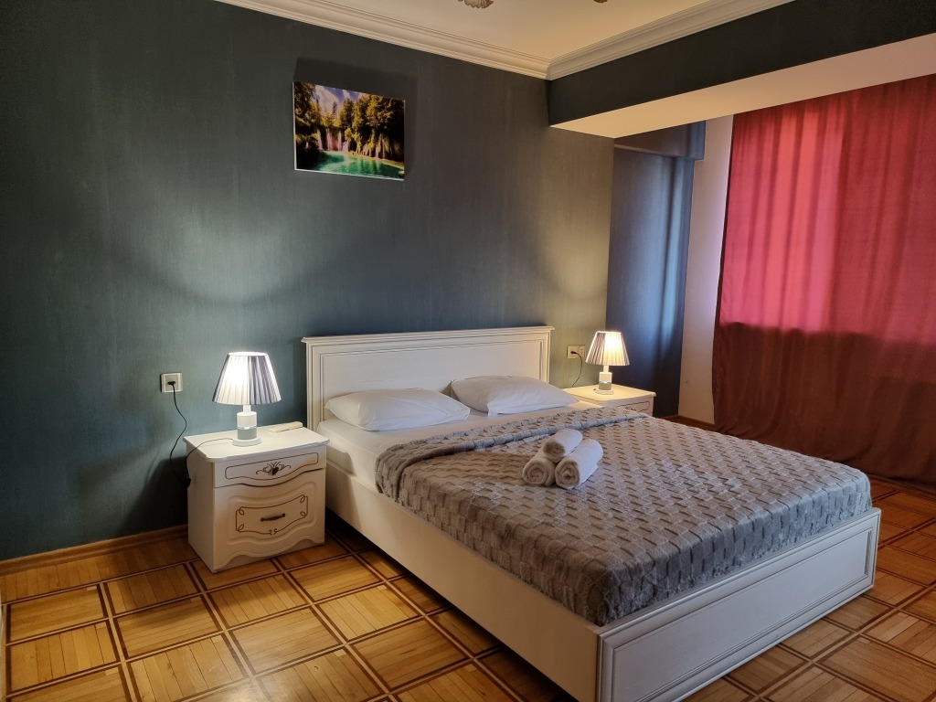 Апартаменты с балконом и с красивым видом из окна в Апартаменты Sea View Residence By Bakuapart
