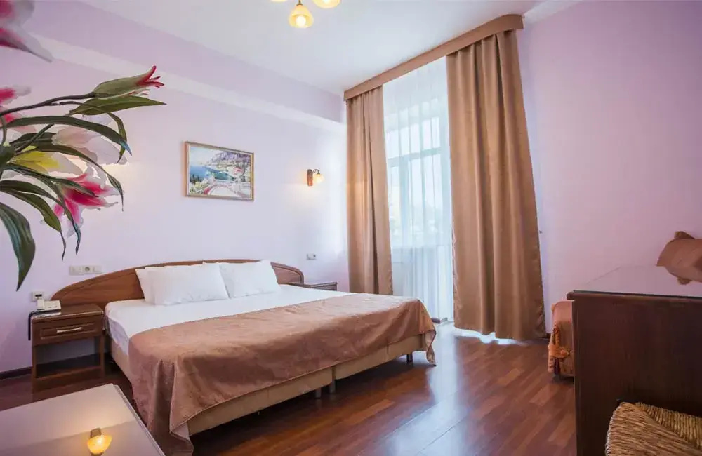 Hotel Yevraziya Room Type - Standard Double room with city view full double bed