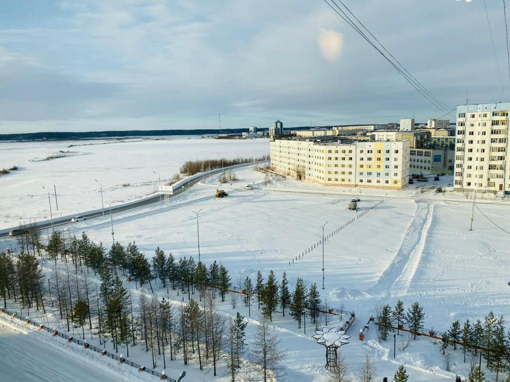 Набережная в надыме