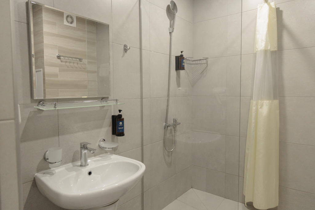 Двухместный номер Стандарт с красивым видом из окна двуспальная кровать в Нарт