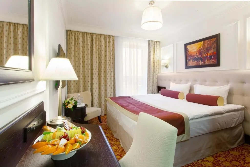 Hotel Continental Room Type - Standard Double room with city view full double bed