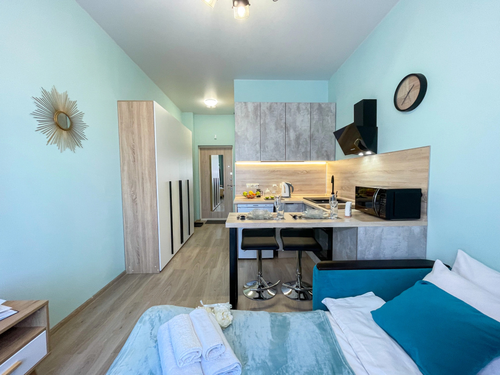 Квартира Студия Домио (Domio) в Apart Loft на Рябиновой — фото