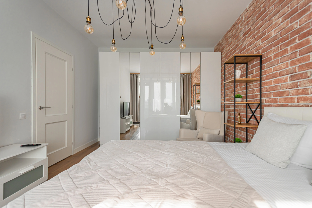 Отель Апартаменты Lalapart Loft Style с лоджией и отдельной кухней в ЖК Савеловский Сити в Москве