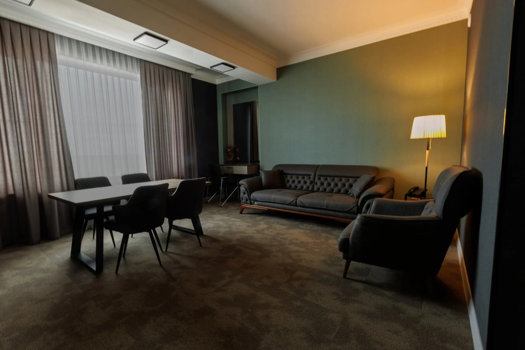 Belyij Medved Hotel Room Type - Double Suite with sea view full double bed
