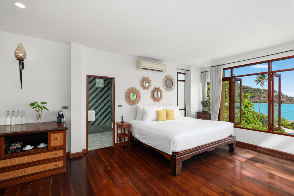 Hillside Pool Вилла с 2 комнатами с видом на океан в Отель Saii Phi Phi Island Village
