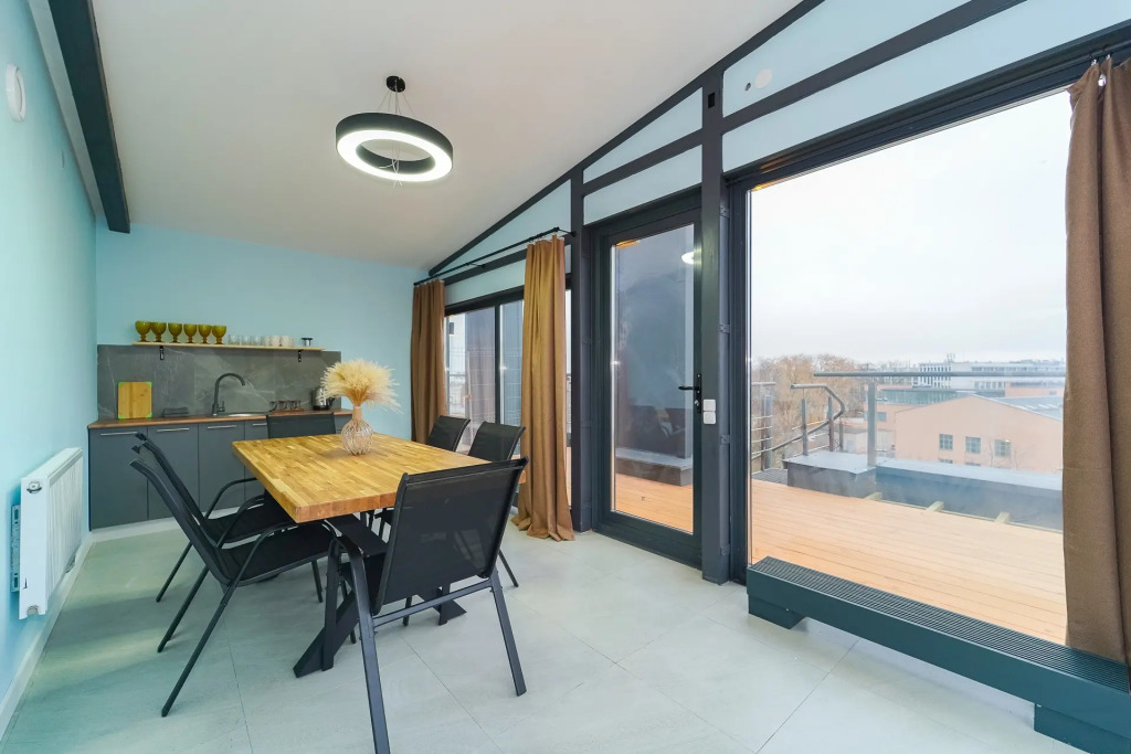 Апартаменты Superior с 3 комнатами с балконом в Апарт-отель Residence Graphite