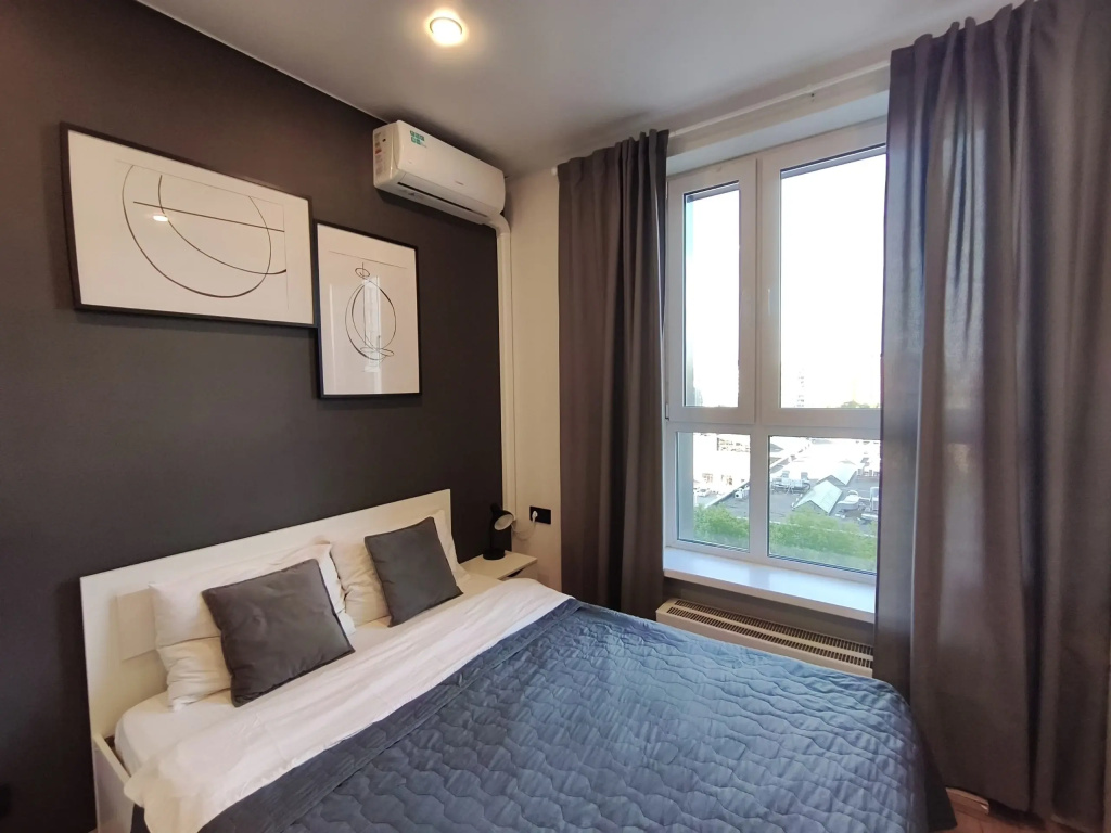Апартаменты BonApart Grey and Wood м.Верхние Лихоборы — фото
