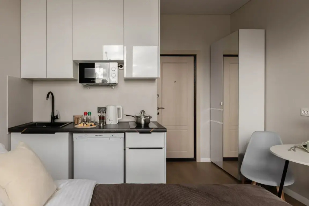 Апартаменты SMART LOFTS | Light | 5 мин до м Спартак | Стадион | Крокус Экспо — фото