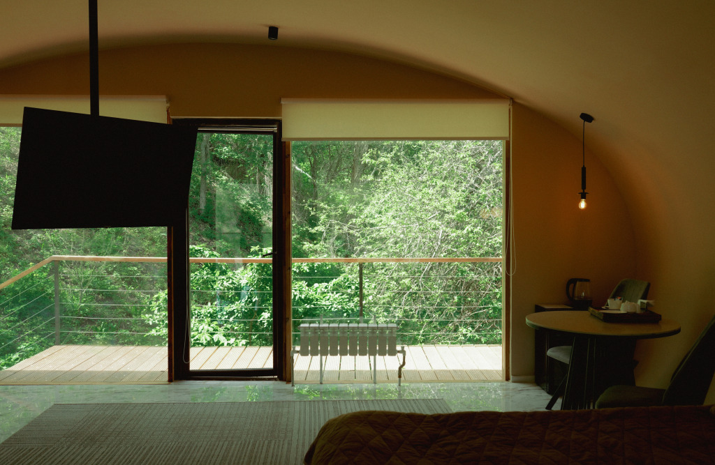 Двухместный люкс двуспальная кровать в Apple Resort