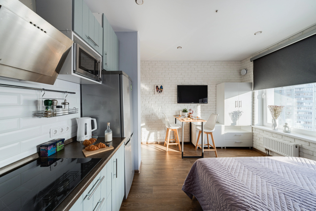 Апартаменты SMART LOFTS | Garden с видом на Останкинскую башню в новом ЖК рядом с метро — фото