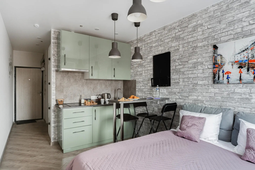 Апартаменты SMART LOFTS | Grey | 13 этаж | Метро, МЦК, МЦД в 10 мин. пешком | Новый ЖК — фото