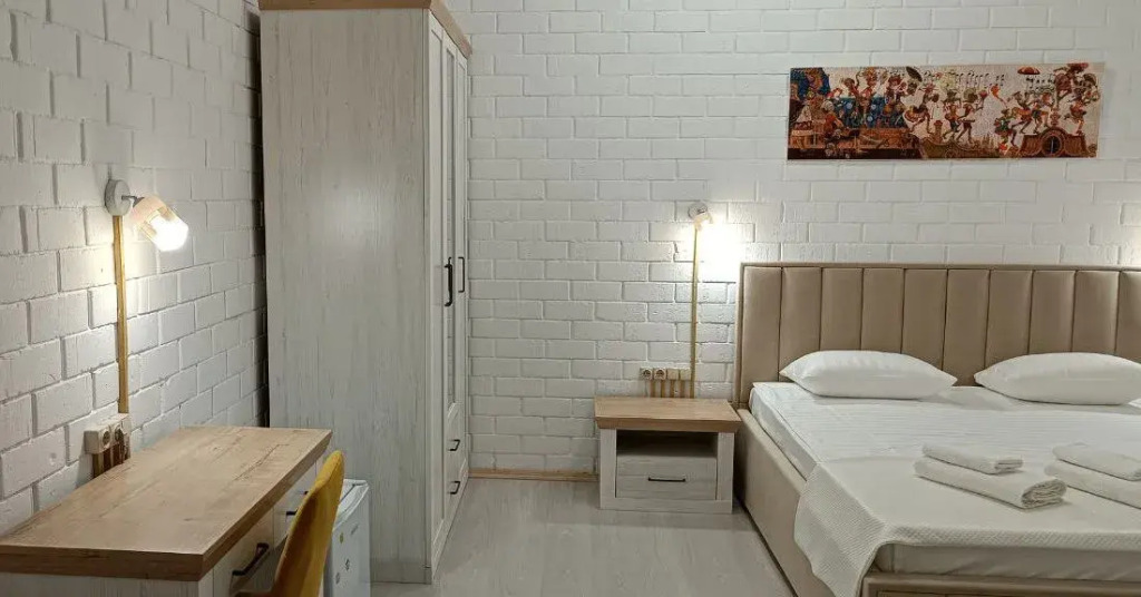 Двухместный номер (Building 3) Комфорт двуспальная кровать в Ателика Улиткино