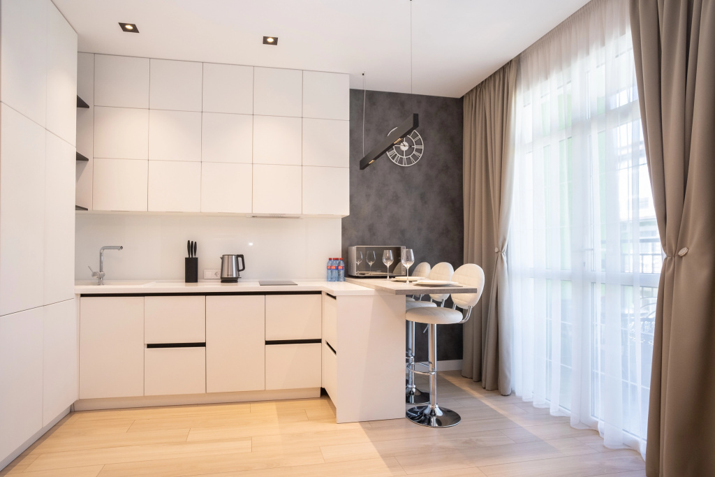 Апартаменты Red Apartments Арт Лайт Сити Апартамент Либерман — фото