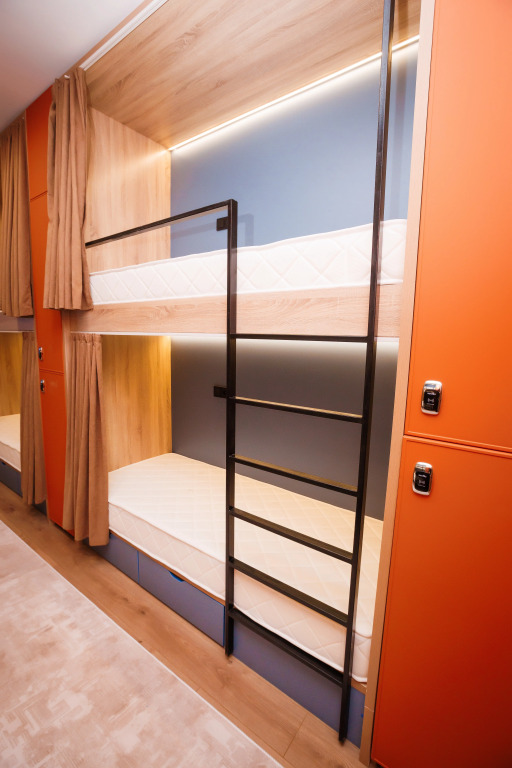 Кровать в общем номере в Хостел Good Inn