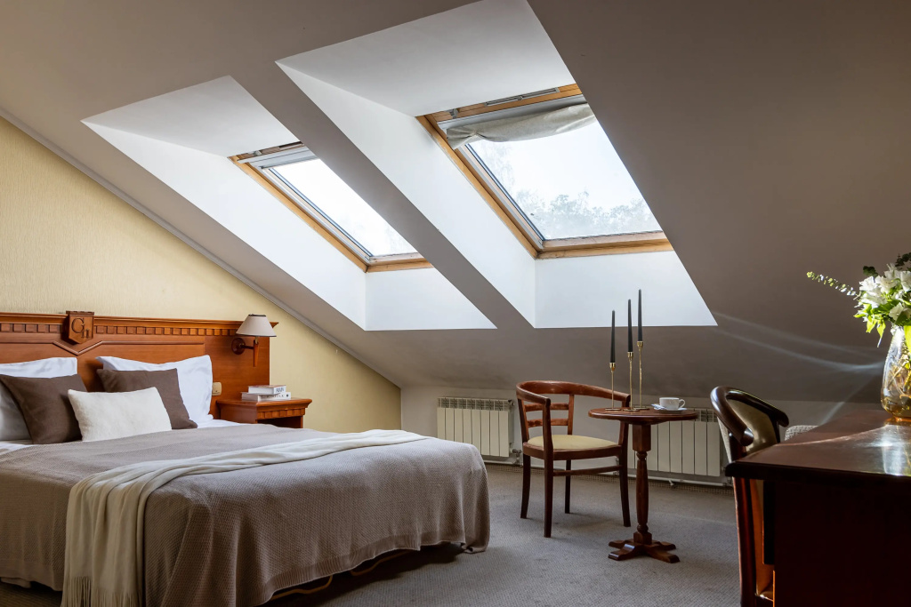 Standard Double Attic room (twin beds)