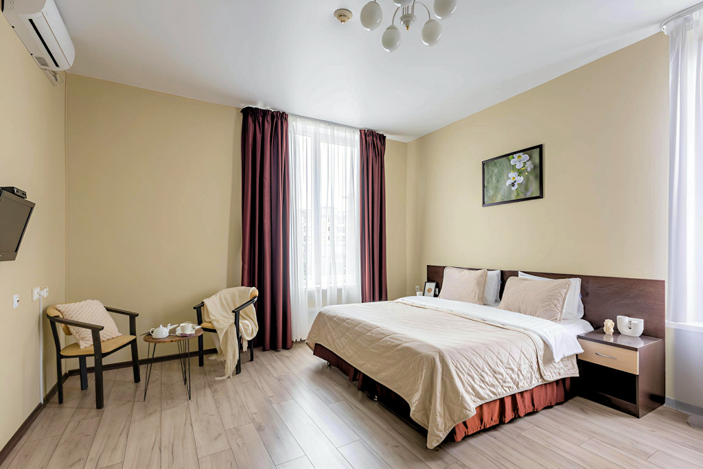 Отель Апартаменты Red Apartments Си Сайд Морской в Сириусе