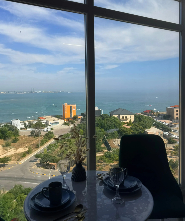 Sea View Aktau 113 Panoramny Vid Na Kaspiy Flat