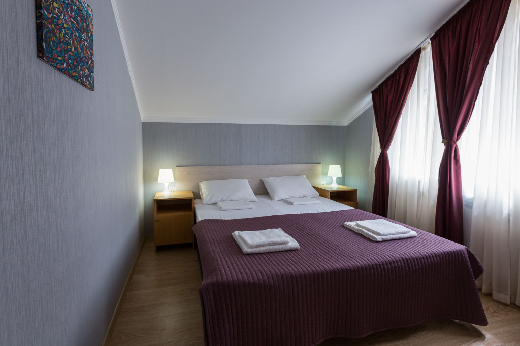 Двухместный номер Economy двуспальная кровать в Ника