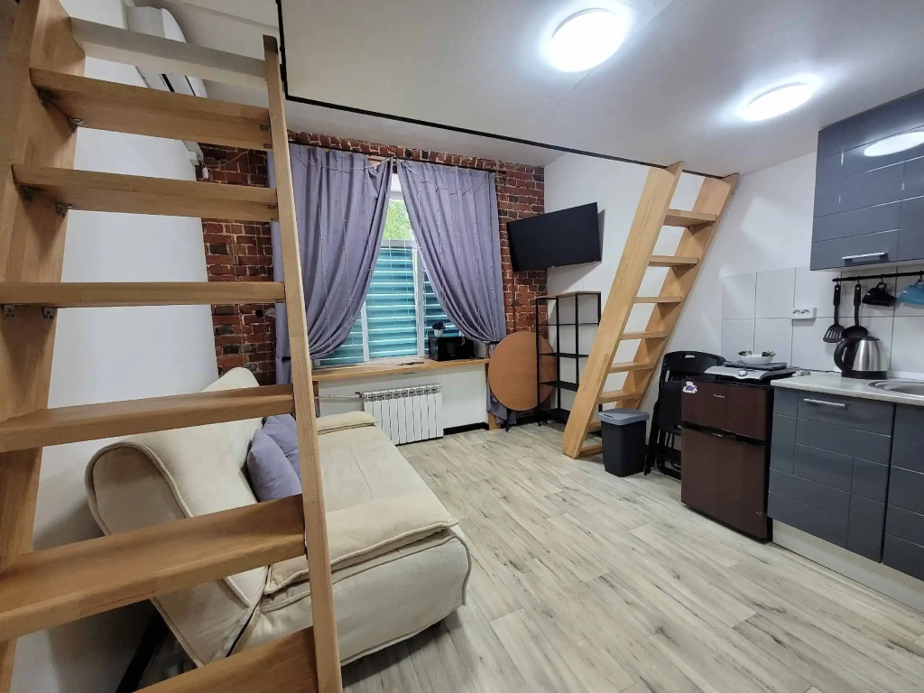 Квартира Лофт 6 Синяя — фото