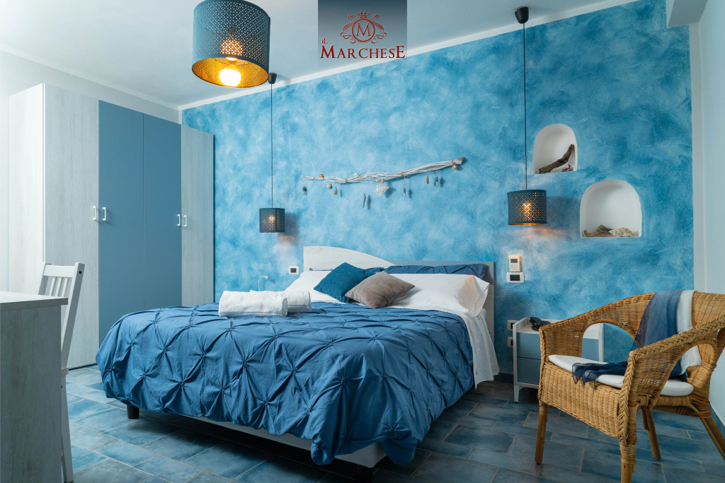 Deluxe Double room with balcony and with sea view (full double bed)