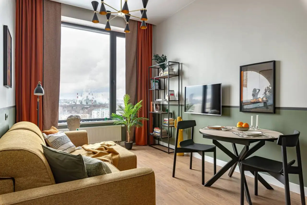 Apartment with city view