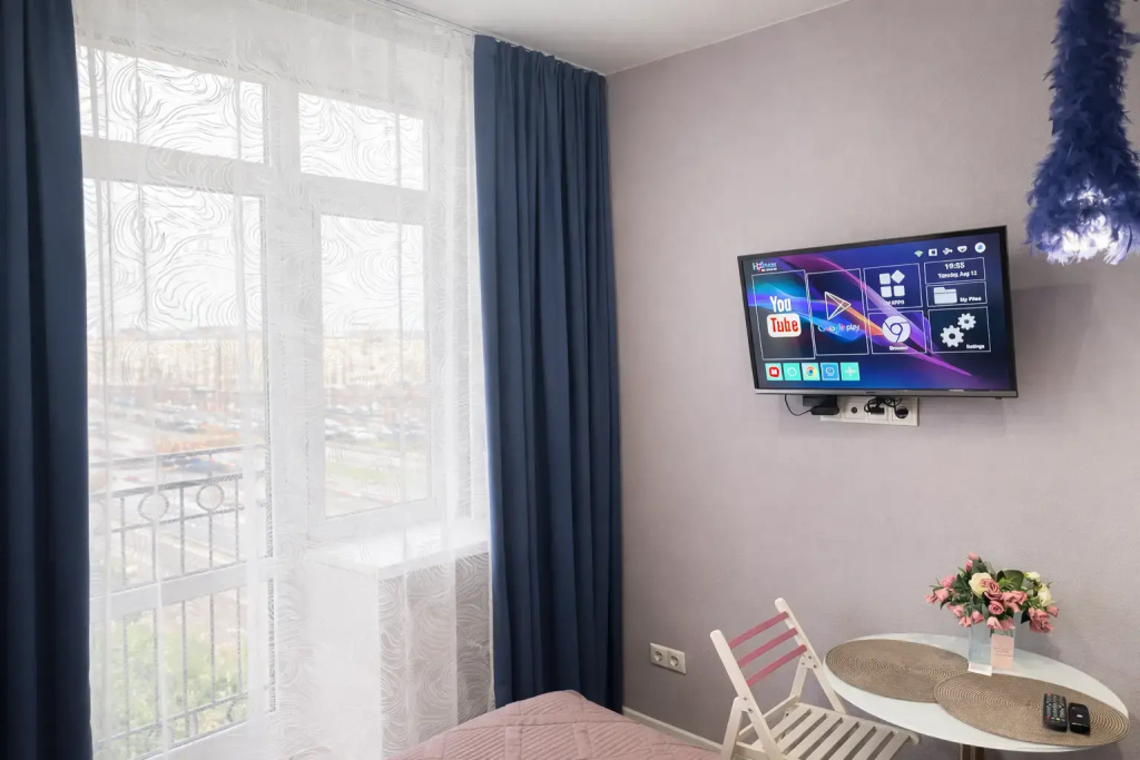 Апартаменты Счастливые метры с приятным видом — фото