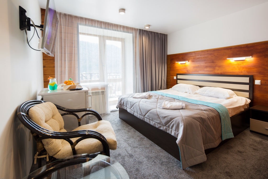 Krestovaya pad hotel Room Type - Double Junior Suite full double bed