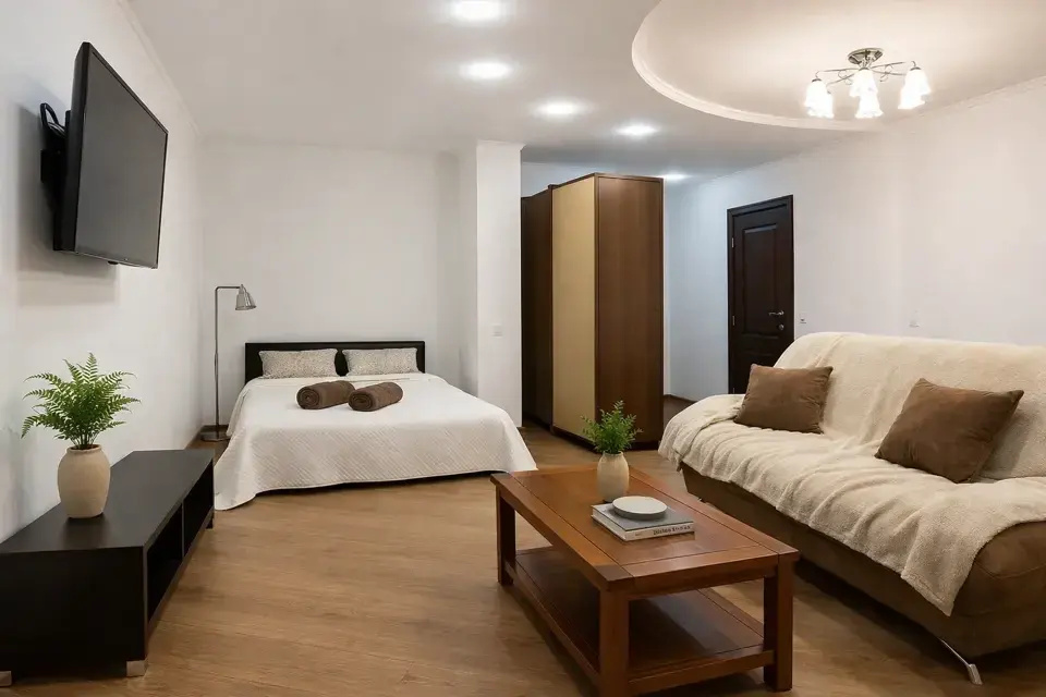 Квартира Уютная возле Аквапарка и Центра Казани от сети Rushouse — фото