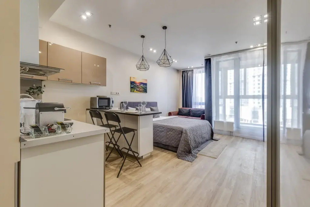 Апартаменты Стандартные с Балконом и Видом на Город Business Apartments — фото