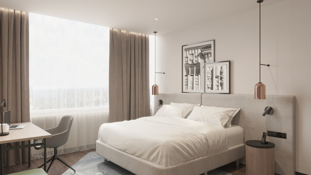 Номер Standard в Radisson Hotel Perm