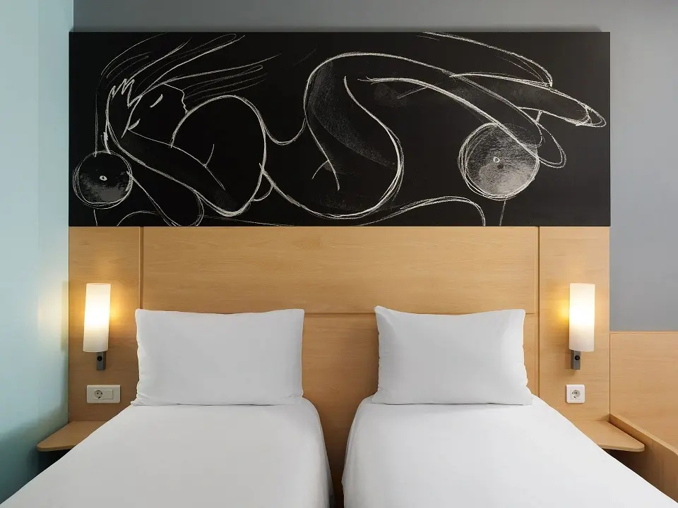 Ibis Moskva Dinamo Hotel Room Type - Standard Double room twin beds