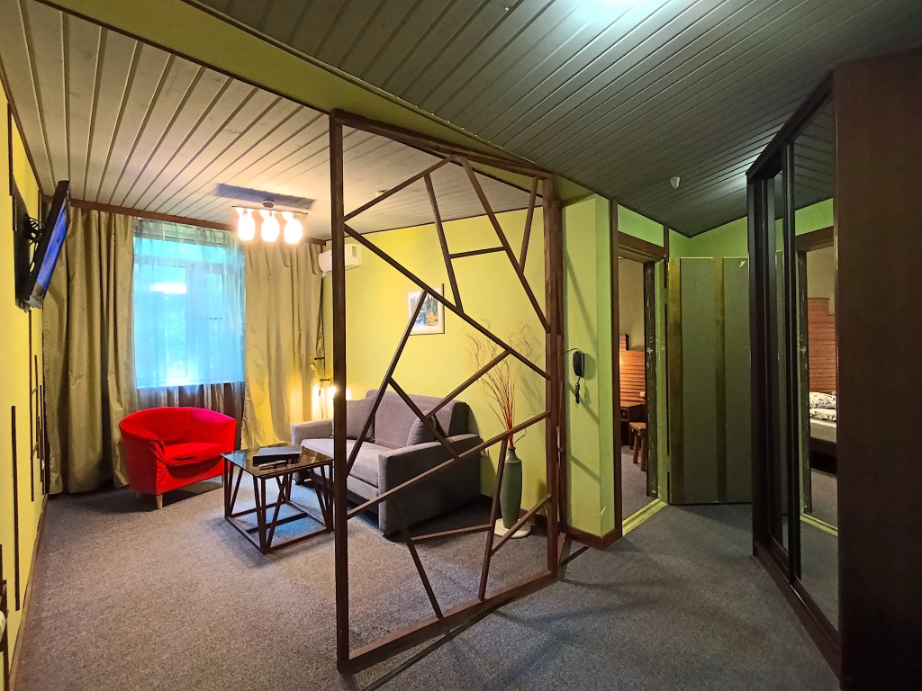 Double Attic Apartment with view (twin beds)
