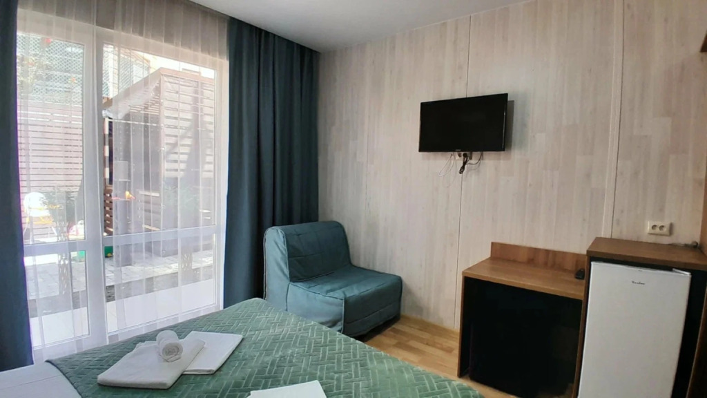 Двухместный номер Standard с красивым видом из окна двуспальная кровать в Рандеву у реки