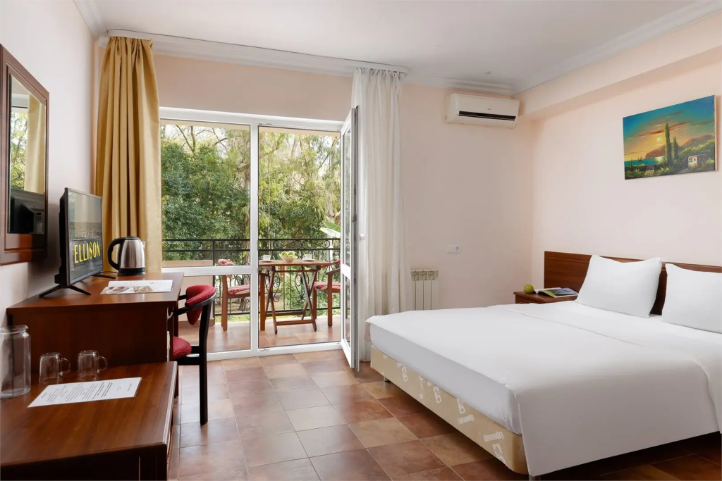 Standard Double room with balcony and with view (full double bed)