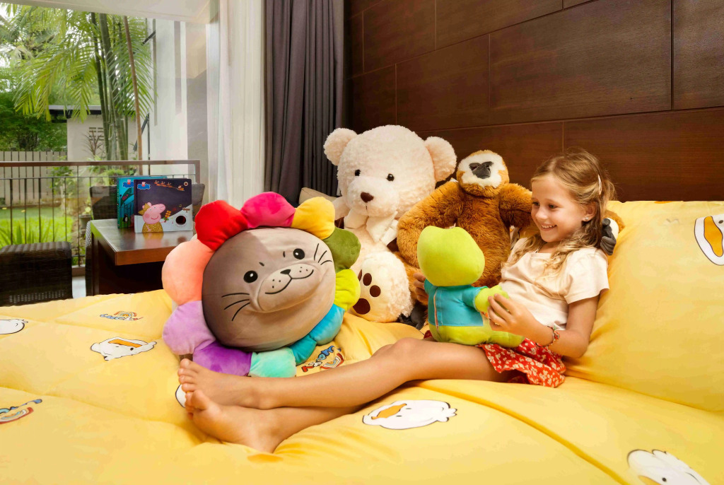 Номер Семейный с балконом и с видом на сад в Отель Novotel Phuket Kata Avista Resort And Spa