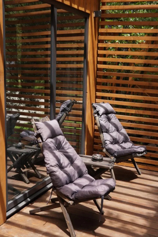 Люкс с 2 комнатами с балконом в Sherwood Arkhyz chalet