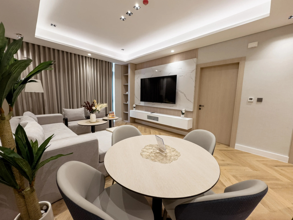 Отель Апартаменты Vserve Elevate Your Stay with Stunning Skyline Views в Дубае