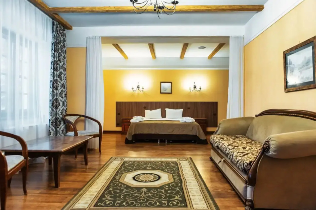Двухместный полулюкс двуспальная кровать в Park Hotel Kokshetau